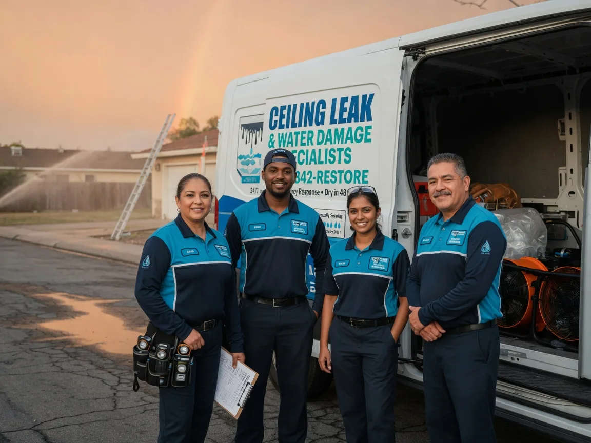 Ceiling Leak Cleanup company in Amana, IA